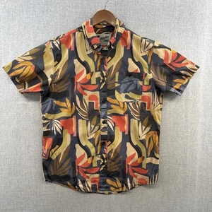 Howler Bros Mansfield Shirt Mens Small Yellow Floral Short Sleeve Button Down - Bild 1 von 15