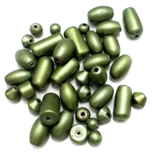 Glass Disco Beads Luster Coating For Bracelet Jewelry Making 100 Pcs 6-20mm - Picture 1 of 21