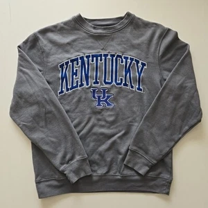 University Of Kentucky Wildcats Small Crewneck Pullover Sweatshirt Top Of World - Picture 1 of 7