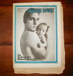 Vintage Rolling Stone Magazine - No. 80 - April 15, 1971 - Joe Dallesandro - Foto 1 di 1