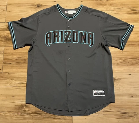 Vintage Majestic Arizona Diamondbacks Paul Goldschmidt Cool Base Jersey Mens XL Cover