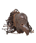 Chokwe Bird Mask with Moveable Jaw Angola African