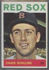 1964 Topps #481 Chuck Schilling Boston Red Sox