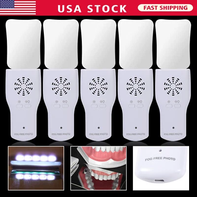 1-5 Dental Occlusal Fog Free LED Intra Oral Photo System 4 Mirror Anti-Fog ns - Image 1 of 2