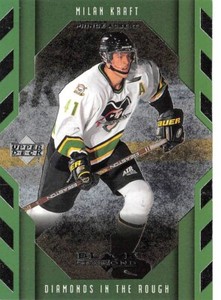 1999-00 Black Diamond #102 Milan Kraft SP RC