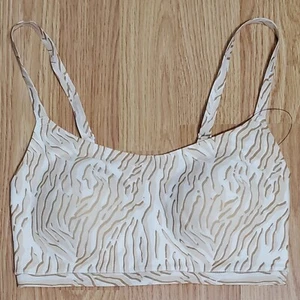 Chantelle soft stretch padded bralette desert sand print scoop adjustable strap - Picture 1 of 6
