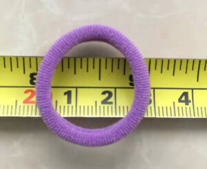 G12 Small head rope purple mini tie hair Female rubber band Hair gy u