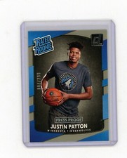 2017-18 Donruss Press Proof Silver #185 Justin Patton RR /299