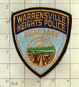 Warrensville Heights Ohio Auxiliary Seal bg21 Polizei Patch - Bild 1 von 1