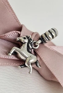Authentic Pandora Sterling Silver Zodiac Horse Dangle Charm 791099 - Picture 1 of 3