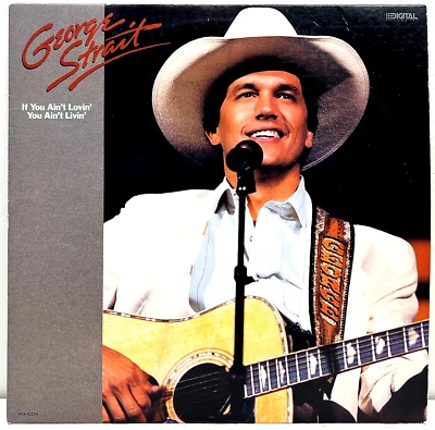 George Strait If You Ain't Lovin' 1988 Vinyl MCA Records 1st Press - Image 1 of 4