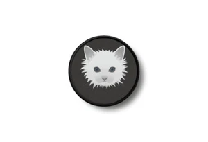 Patch badge print iron on glue cat r2 - Foto 1 di 1