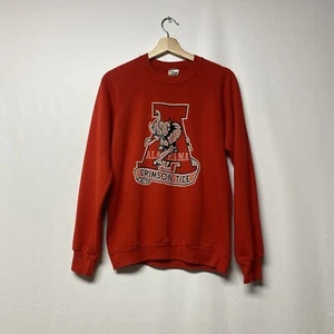 Felpa vintage Alabama Crimson Tide Swingster rossa anni 80 90 adulto media M - Foto 1 di 14