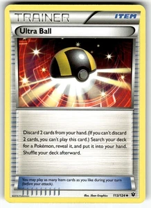Pokemon XY Fates Collide Card Ultra Ball 113/124 - Picture 1 of 4
