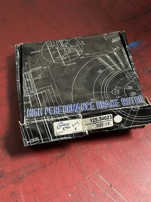 Rotor de disco de freno delantero centrado BMW E30 M3 121.34023 OEM 34112226813 Foto 1 de 3