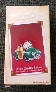 Hallmark Here Comes Santa 1987 Woody Special Edition 2005 Ornament Keepsake - Picture 1 of 8