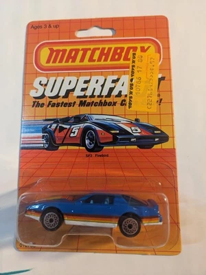 1985 Matchbox Superfast SF2 Firebird White Under - Image 1 of 4