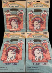 32 bolsas de colección 1984 My Little Pony fiesta favor regalo botín cumpleaños y baby shower - Imagen 1 de 4