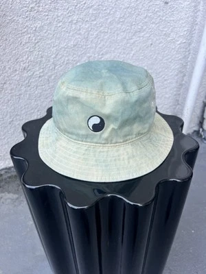 Sombrero de cubo Stüssy x Our Legacy verde sarga reciclada talla S/M - Hecho en EE. UU. SS21 Foto 1 de 4