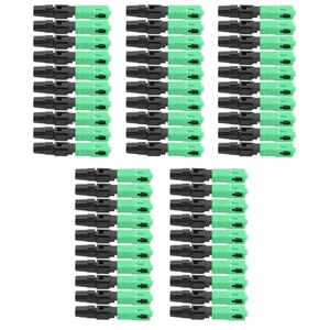 50Pcs Fiber Optic Quick Connector Mechanical Fast Adapters For Optical - Afbeelding 1 van 12