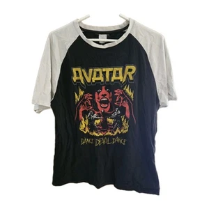 Vintage Avatar Dance With The Devil T-Shirt Size Medium 27 Inches Long 20 Wide - Picture 1 of 6