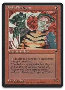 Goblin Chirurgeon (Foglio) (LP) Fallen Empires FEM Magic MTG - Picture 1 of 2
