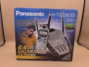 Panasonic Kx-tg2563s 2.4ghz Gigarange Extreme Cordless Phone - Picture 1 of 4
