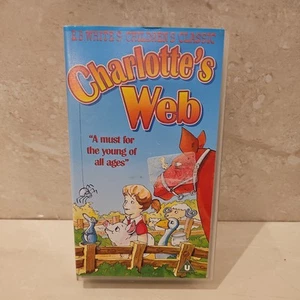 Charlotte’s Web VHS – E.B. White Classic – Vintage Kids Animation - Picture 1 of 3