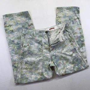 Anthropologie Pilcro The Roamer Pants Womens 27x27 Watercolor Double Knee Pants - Picture 1 of 13