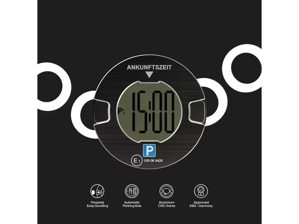 Ooono Elektronische Parkscheibe P-disc No.1 DE15010101 (5714149020014)