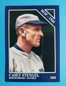 Casey Stengel 1992 Sporting News Conlon Collection Color #5 Boston Braves - Picture 1 of 2