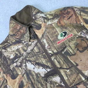 Mossy Oak Break-Up Infinity Camo Jacket Men's Medium Windproof Water Resistant - Picture 1 of 14