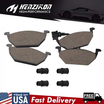 Fits Volkswagen Beetle Golf Jetta City Jetta City Front Ceramic Brake Pads New . - Image 1 of 4