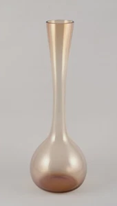 Arthur Percy for Gullaskruf Glasbruk. Floor vase in art glass. - Picture 1 of 6
