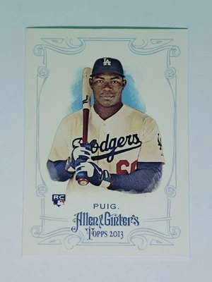 Yasiel Puig 2013 Topps Allen & Ginter's #44 Rookie RC Los Angeles Dodgers - Image 1 of 2