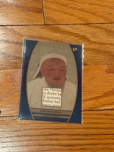 GENGHIS KHAN AUTHENTISCHE RELIQUIENKARTENSTÜCKE DER VERGANGENHEIT - Bild 1 von 4