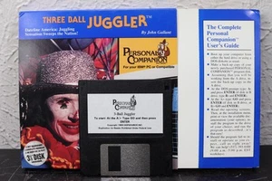 Three Ball Juggler By John Gallant Personal Companion 3.5" Floppy Disk - Picture 1 of 5