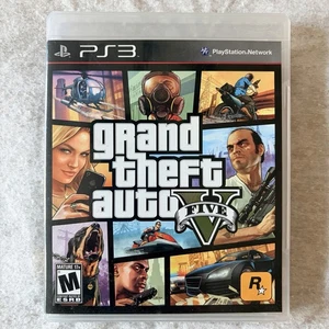 Grand Theft Auto V GTA 5 PlayStation 3, 2013 PSA3 CIB w/ Case Manual & Map CIB - Picture 1 of 4