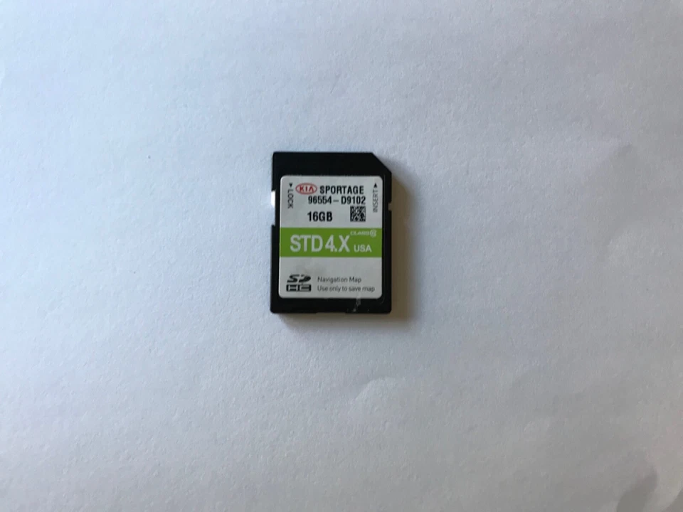 2016 2017 sportage Navigation SD CARD MAP DATA MEMORY Part 96554-D9102 USA map - Image 1 of 1