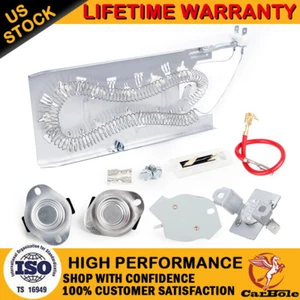 Heating Element Thermostat Kit For Kenmore Dryer 90 Series Elite HE3 Whirlpool - Picture 1 of 15