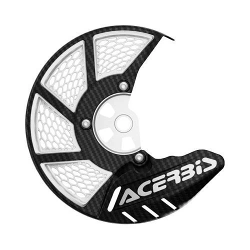 Acerbis Black Vented X-Brake 前盘盖带安装适用于 Husqvarna 14-19 TC85 — 第 1/1 张图片
