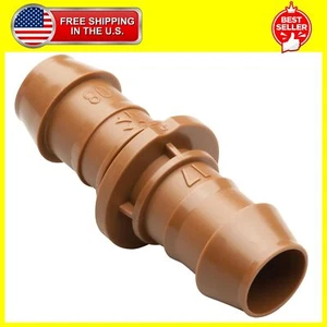 Rain Bird 1/2 in. Plastic Drip Irrigation Barbed Coupling 4 pk - Picture 1 of 4