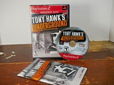 Tony Hawk's Underground, Greatest Hits,PS2 Video Game