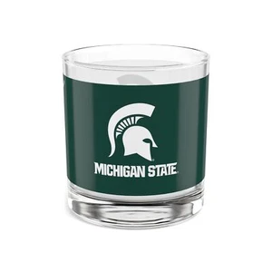 Michigan State SPARTANS Old Fashioned Rocks Glass - Fan Cup - Picture 1 of 8