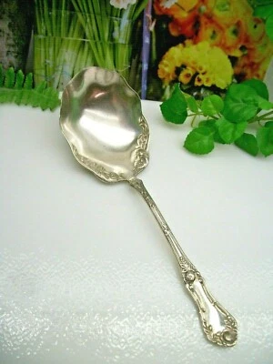 Romero de plata Oneida Rockford plateado Lg. Cazuela o cuchara de bayas 1906 Foto 1 de 4