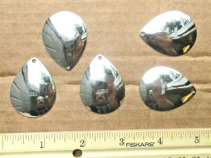 5 quilates NÍQUEL #5 COLORADO cebo giratorio hojas lubina pesca cebos giratorios señuelos cebos - Imagen 1 de 3