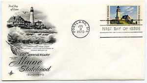 1391 Maine Statehood, ArtCraft, FDC - Picture 1 of 1