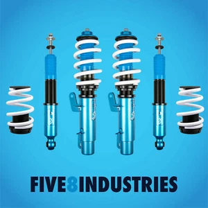 Five8 Industries For 99-05 Volkswagen Golf Height Adjustable Coilovers Kits - Picture 1 of 4