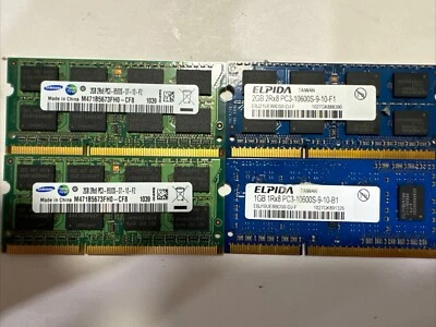 Samsung RAM (M471B5673FHO-CF8) 2x2GB+Elpida 2GB+1GB - Image 1 of 4