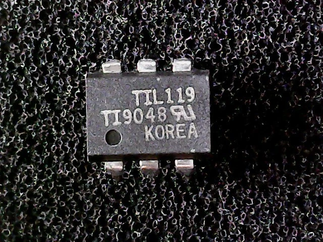 TIL119 - Texas Instruments Optically-Coupled Darlington Isolator TIL-119 (DIP-6) - image 1 of 1